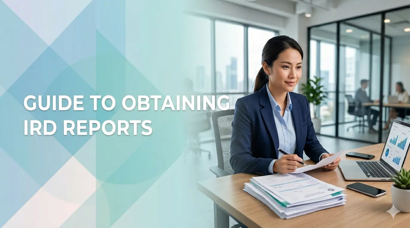Hướng dẫn lấy report IRD